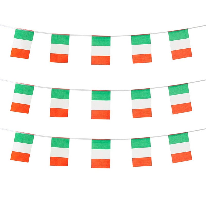 mflagperft Italy Flags Italian Small String Mini Flag Pennant Banner Decorations - Image 1